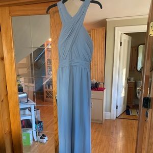 Hayley Paige bridesmaid dress - cornflower blue